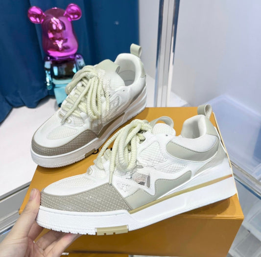 LV Beige Low Top